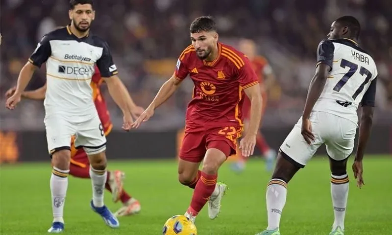 Đội Hình AS Roma Gặp Lecce