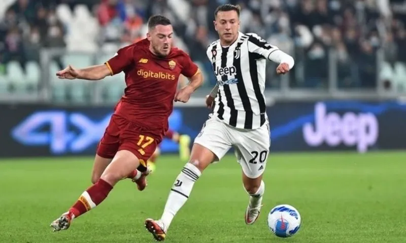 Số liệu thống kê về Juventus gặp AS Roma